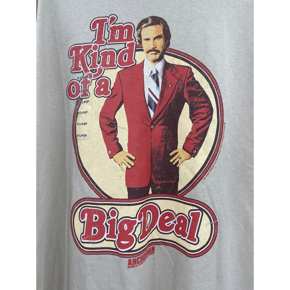 American Classic I'm Kind of a Big Deal Shirt Tshirt Beige Short Sleeve Top NEW
